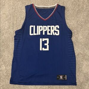Fanatics: Blue Paul George Clippers Jersey